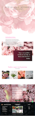 Site do Sítio Das Flores